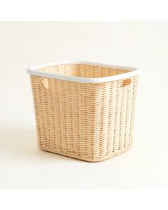 Linden Bluff Laundry Hamper - White (synthetic illustration; no displayed measurements)