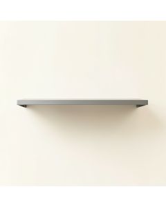 Maple Brook Wall-Mounted Shelf - Gray (synthetic illustration; no displayed measurements)