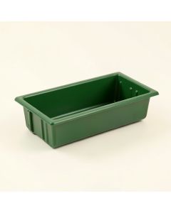 Ridge Crossing Empty Railing Planter With Integral Brackets - Green (synthetic illustration; no displayed measurements)