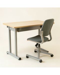 Barfield 34.25 '' W Art Desk And Chair Set (synthetic illustration; no displayed measurements)