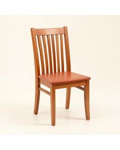 Linden Bend Dining Chair - Terracotta (synthetic illustration; no displayed measurements)