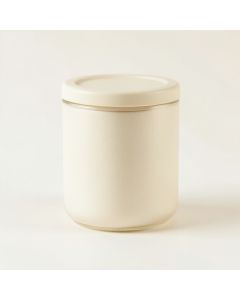 Maple Bridge Storage Canister With Lid - Cream (synthetic illustration; no displayed measurements)