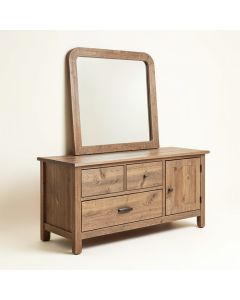 Capricorn Rustic Dresser Mirror (synthetic illustration; no displayed measurements)