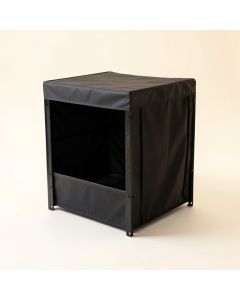 4 Ft. Heavy Duty Log Rack With Cover (synthetic illustration; no displayed measurements)