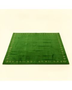 Elm Crest Rectangular Area Rug - Green (synthetic illustration; no displayed measurements)
