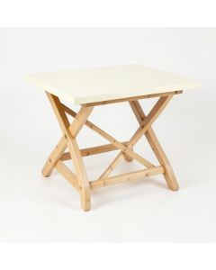Harbor Brook Patio Table - Cream (synthetic illustration; no displayed measurements)