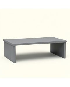 Rowan Falls Desktop Monitor Riser - Gray (synthetic illustration; no displayed measurements)