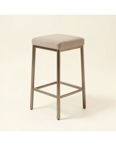 Chambliss 30 '' Modern Bar Height Upholstered Stool (synthetic illustration; no displayed measurements)
