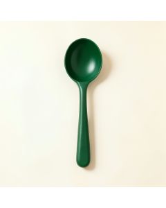 Stone Branch Cooking Spoon - Green (synthetic illustration; no displayed measurements)