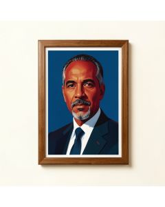 Barack - Graphic Art Print (synthetic illustration; no displayed measurements)