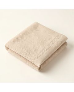 Cove Edge Bath Towel - Beige (synthetic illustration; no displayed measurements)