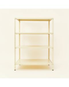 Wren Branch Empty Seed-Starting Shelving Unit Without Lights - Ivory (synthetic illustration; no displayed measurements)