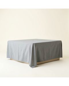 Oak Arc Flat Bed Sheet - Gray (synthetic illustration; no displayed measurements)