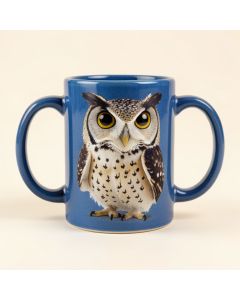 Zidane Adorable Owl Mother And Owl Kid Coffee Mug (synthetic illustration; no displayed measurements)