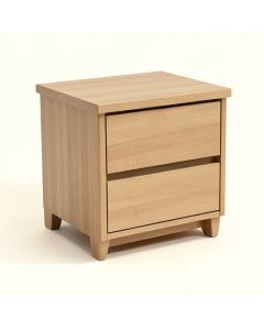 Arudz 2 - Drawer Nightstand In Light Brown (synthetic illustration; no displayed measurements)