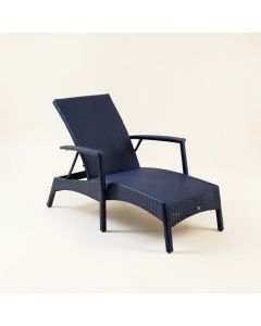 Rowan Bluff Outdoor Lounge Chair - Navy (synthetic illustration; no displayed measurements)