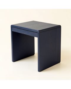 Flint Branch Side Table - Navy (synthetic illustration; no displayed measurements)