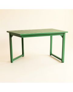 Field Branch Patio Table - Green (synthetic illustration; no displayed measurements)