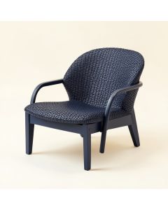 Ridge Dale Outdoor Lounge Chair - Navy (synthetic illustration; no displayed measurements)