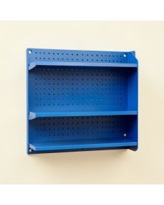 Field Bridge Empty Wall-Mounted Tool Organizer Panel - Blue (synthetic illustration; no displayed measurements)