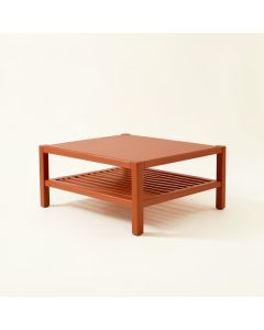 Birch Bend Coffee Table - Terracotta (synthetic illustration; no displayed measurements)
