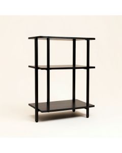 Corne 70.87 '' H X 39.37 '' W Metal Etagere Bookcase (synthetic illustration; no displayed measurements)