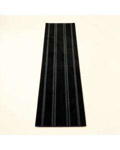 Flint Brook Narrow Runner Rug - Black (synthetic illustration; no displayed measurements)