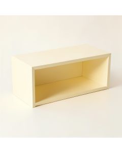 Alder Crest Shoe Storage Bench - Cream (synthetic illustration; no displayed measurements)