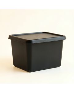 Birch Brook Closed Outdoor Storage Box - Black (synthetic illustration; no displayed measurements)