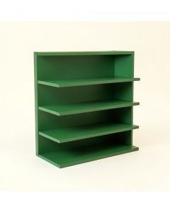 Lake Dell Desktop Shelving Unit - Green (synthetic illustration; no displayed measurements)