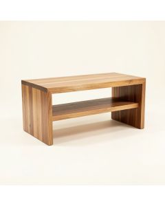 Wood Shoe Bench (synthetic illustration; no displayed measurements)