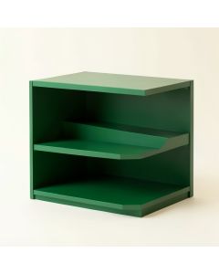Meadow Canyon Desktop Shelving Unit - Green (synthetic illustration; no displayed measurements)