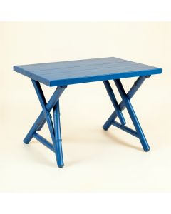 Fern Branch Patio Table - Blue (synthetic illustration; no displayed measurements)