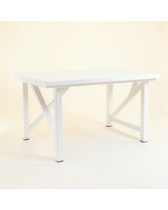 Clay Bend Empty Workshop Workbench - White (synthetic illustration; no displayed measurements)