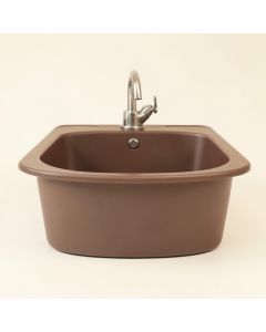 Retrofit 33 '' L X 22 '' W Farmhouse/Apron Kitchen Sink (synthetic illustration; no displayed measurements)