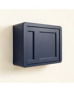Glen Dell Wall-Mounted Entry Cabinet - Navy (synthetic illustration; no displayed measurements)