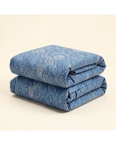 Lunas Ikat Reversible Comforter Set (synthetic illustration; no displayed measurements)
