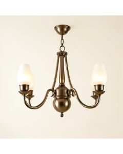 Meinhardt 3-Light Shaded Classic / Traditional Chandelier (synthetic illustration; no displayed measurements)