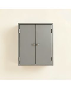 Clay Dale Wall-Mounted Entry Cabinet - Gray (synthetic illustration; no displayed measurements)