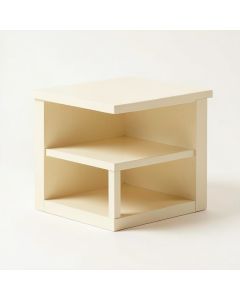 Heath Bend Empty Coffee-Station Organizer - Cream (synthetic illustration; no displayed measurements)