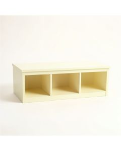 Cove Brook Shoe Storage Bench - Ivory (synthetic illustration; no displayed measurements)