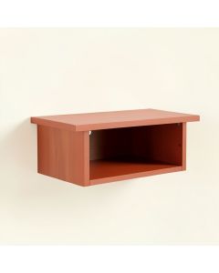 Rowan Bend Wall-Mounted Shelf - Terracotta (synthetic illustration; no displayed measurements)