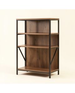 Axbridge 66.6 '' H X 31.5 '' W Steel Etagere Bookcase (synthetic illustration; no displayed measurements)