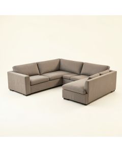 Pepperidge 119 '' Wide Left Hand Facing Modular Corner Sectional (synthetic illustration; no displayed measurements)