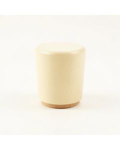 Dune Bend Cabinet Knob Without Packaging - Cream (synthetic illustration; no displayed measurements)
