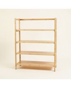 Shore Brook Empty Seed-Starting Shelving Unit Without Lights - Beige (synthetic illustration; no displayed measurements)