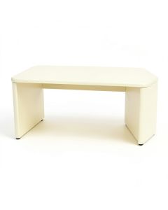 Cedar Bridge Desktop Monitor Riser - Ivory (synthetic illustration; no displayed measurements)