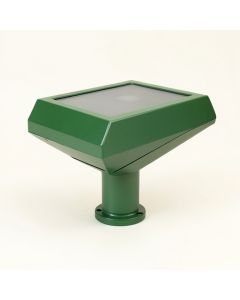 Green Solar Powered Integrated Led Pathway Light (synthetic illustration; no displayed measurements)