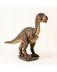 Scaled Jurassic Brachiosaurus Dinosaur Statue (synthetic illustration; no displayed measurements)