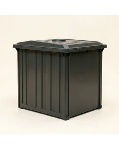 Store-It-Out Max 5 Ft. W X 3 Ft. D Plastic Horizontal Garbage Shed (synthetic illustration; no displayed measurements)